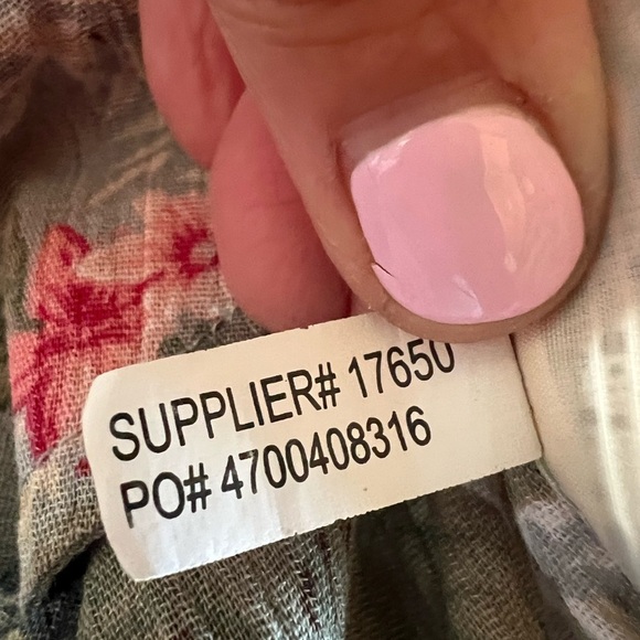 Vintage Y2K Denim & Supply Ralph Lauren cottagecore babydoll mini dress sz L - Picture 10 of 10